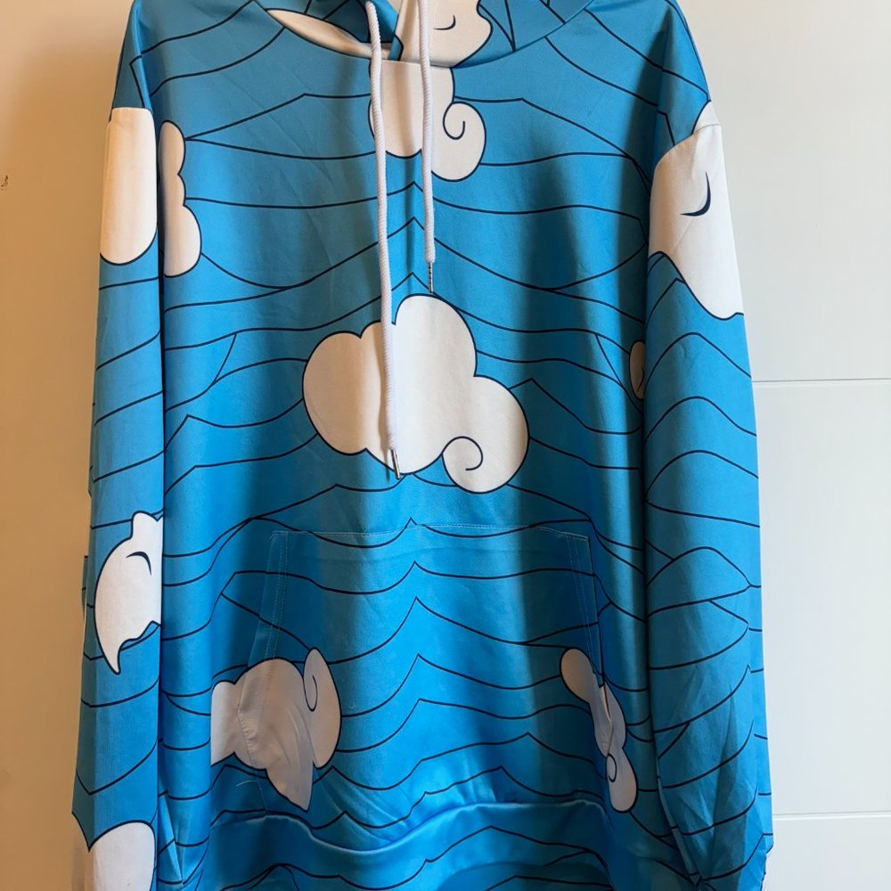 Blue Demon Slayer Hoodie